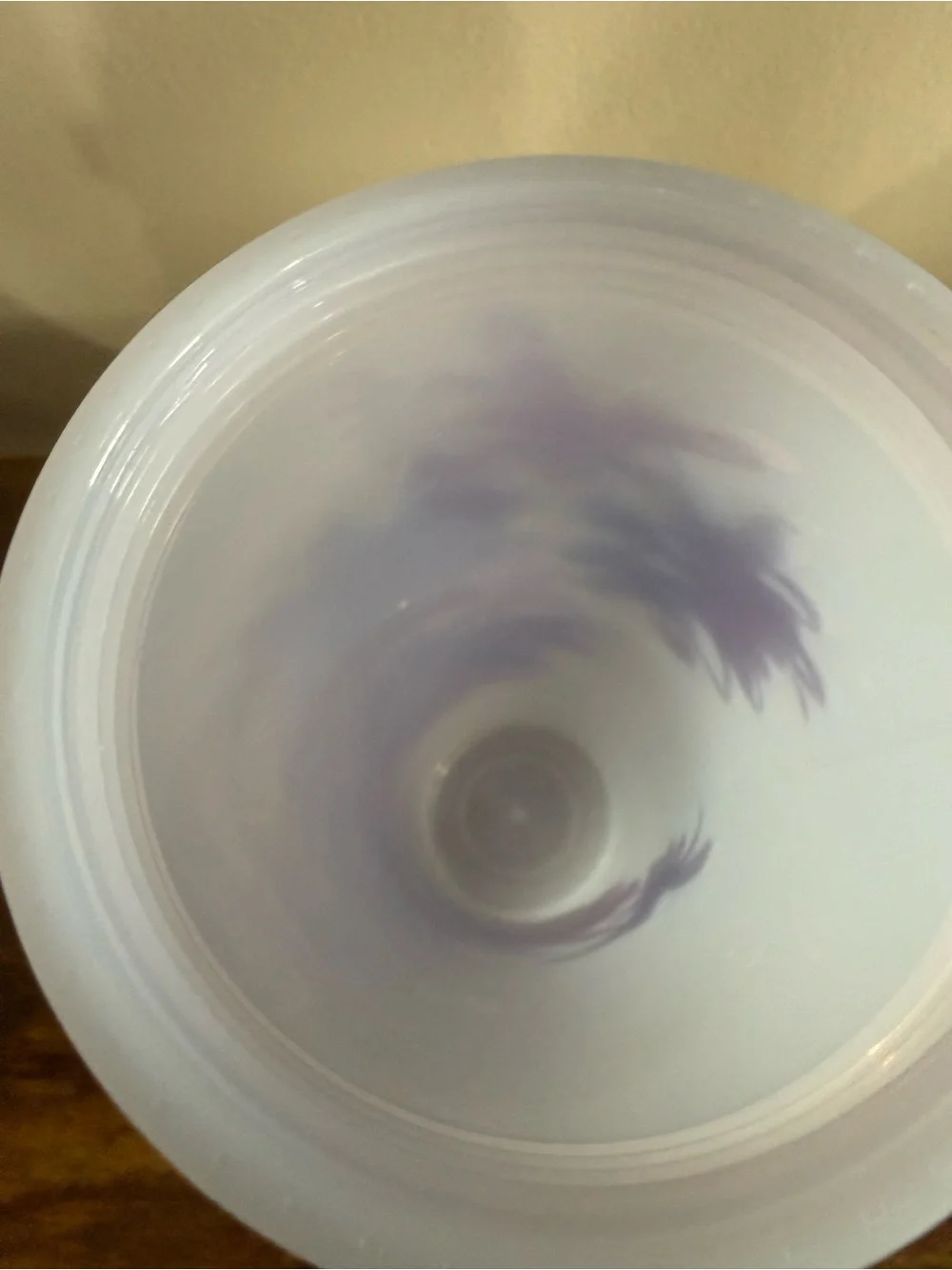 Starbucks 2016 Purple Lavender Watercolour Floral Tumbler Cold Cup Venti 24oz - Picture 7 of 7